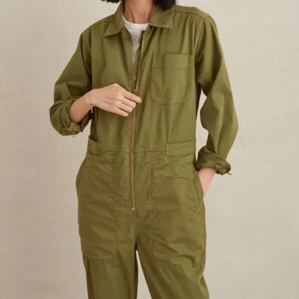 Alex Mill Utility Zipper Jumpsuit